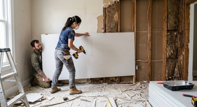 Bathroom Drywalling in Olathe, KS