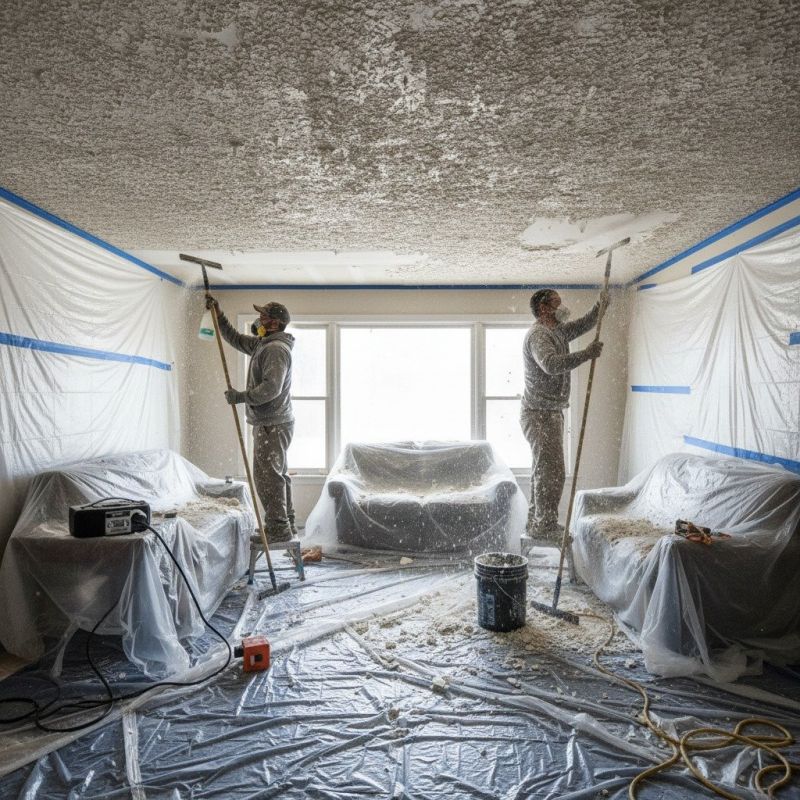 Stipple Ceiling Removal in Austin, TX