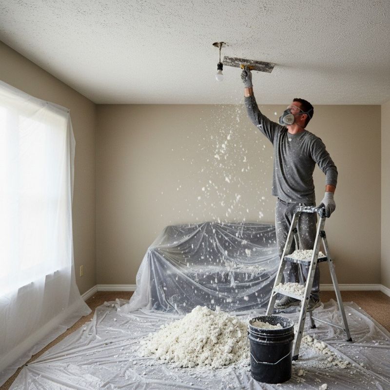 Swirl Ceiling Removal in Georgetown, TX
